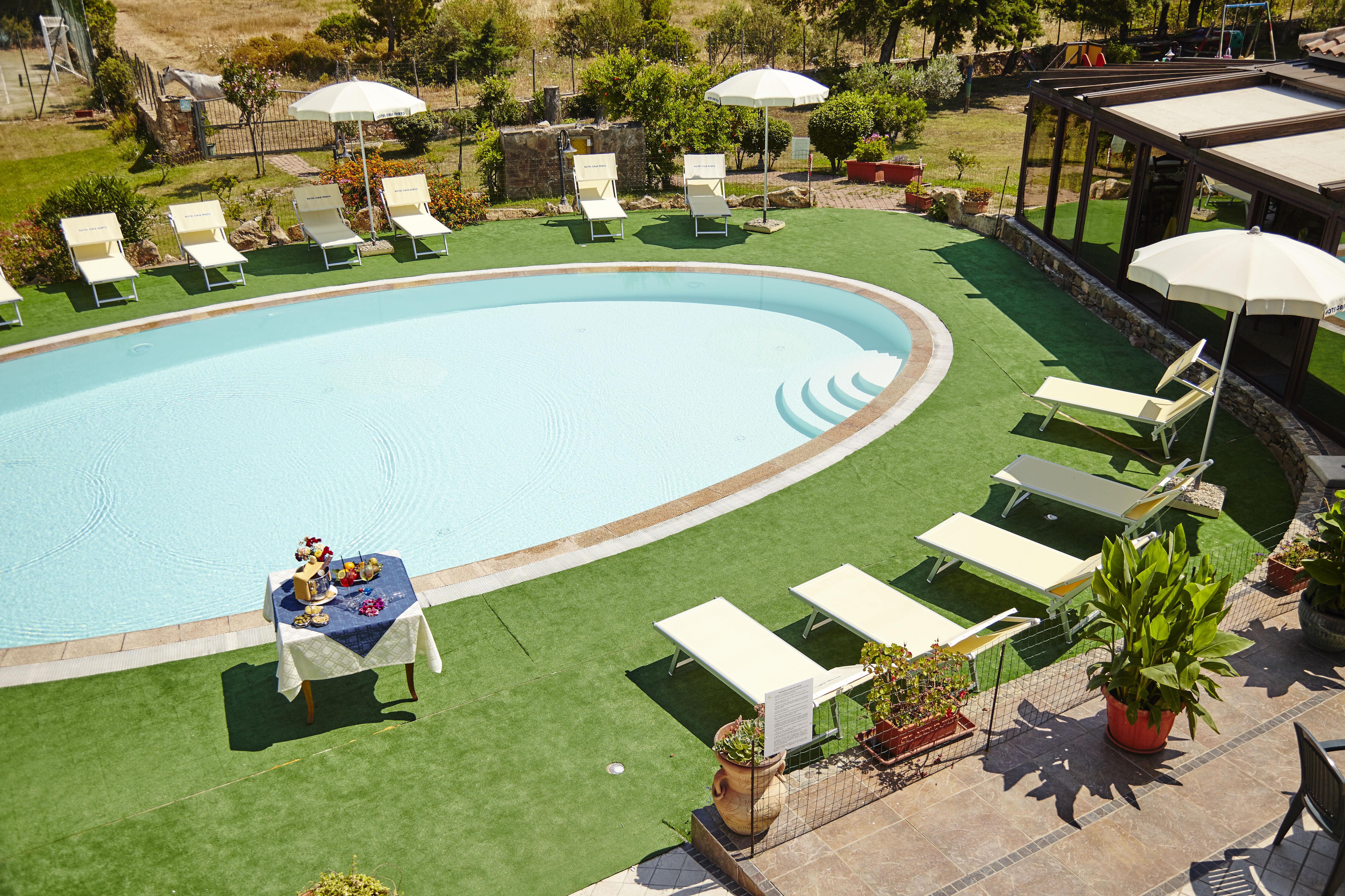 Hotel Cala Mirto Budoni Bagian luar foto